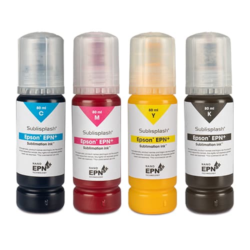 Butelka Sublisplash® EPN+ 80 ml (do modeli EcoTank), różne kolory