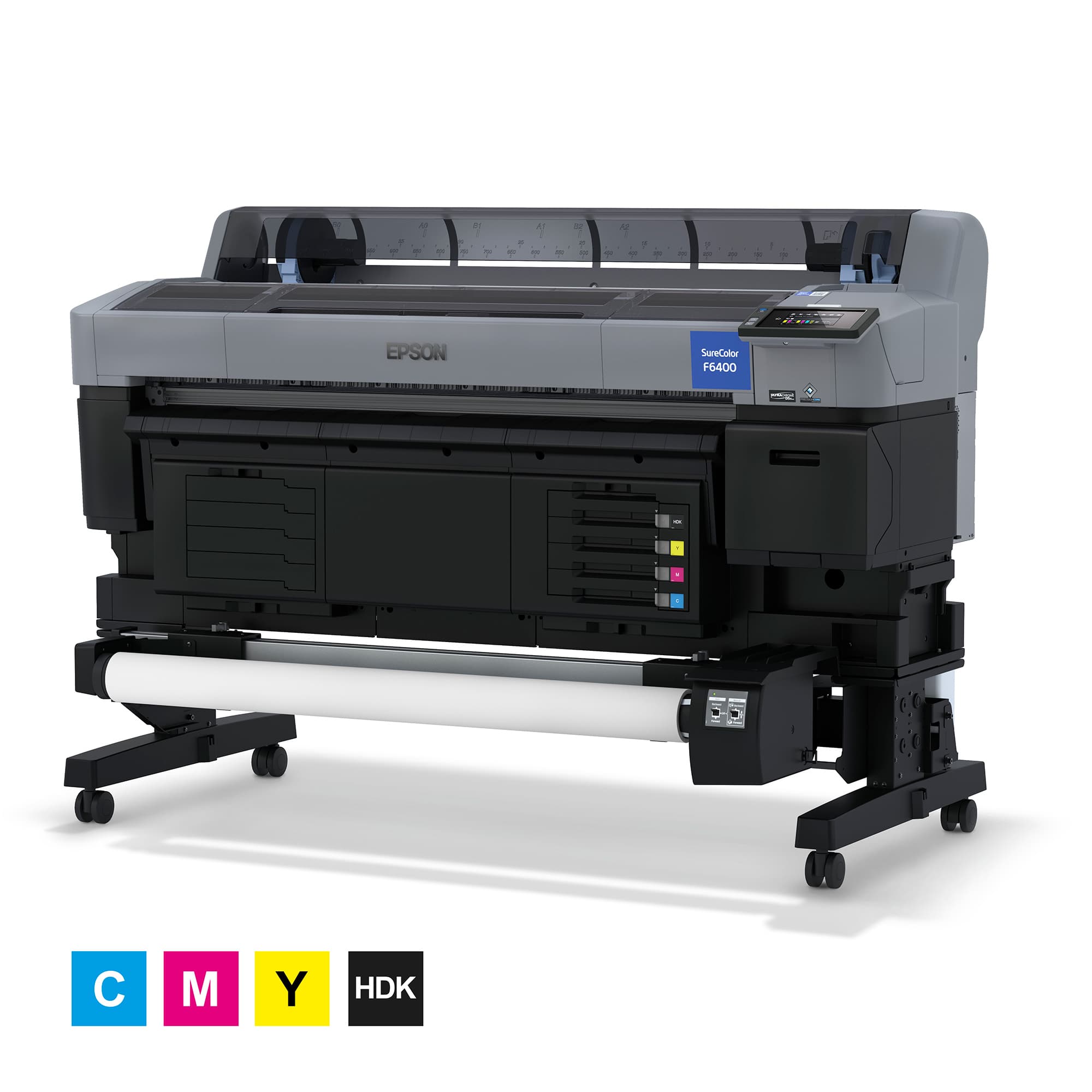 Epson SureColor SC-F6400, CMYK, maksymalna szerokość zadruku do 1118 mm, bez jednostki odbiorczej