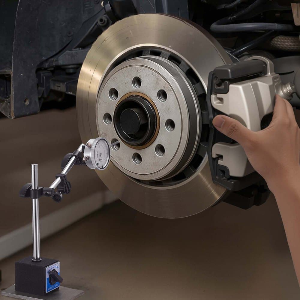 Wskaźnik pomiarowy z tarczą pomiarową, dokładność 0,03 mm, zakres pomiarowy 0-25,4 mm, łatwa do odczytania duża tarcza, profesjonalny do pomiaru średnicy wewnętrznej, wykrywania bicia, kontroli płaskości