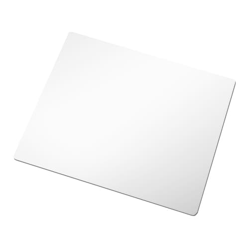 Kwadratowa płytka aluminiowa do lusterka do torebki, połyskująca biała, wymiary 54 x 54 mm, 100 szt./opak.