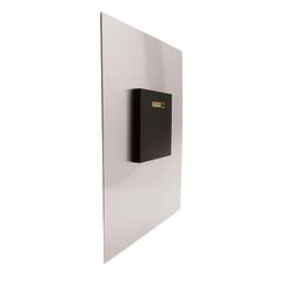 Przekładka MDF czarna do aluminiowych paneli foto ChromaLuxe, rozmiar 101,6 x 101,6 mm, grubość 12,7 mm, 20 szt./karton - miniatura 2