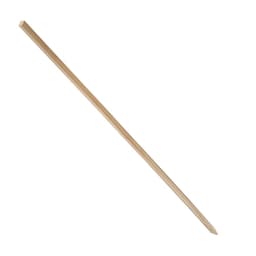 Drewniane paliki ogrodowe, 25 szt. 17,53×12,7×1219,2 mm, paliki geodezyjne, paliki do wbijania w ziemię z ostrym końcem, paliki do podtrzymywania roślin z drewna jodłowego, słupki do oznakowania granic podwórka i ogrodzenia przeciw mułowi - miniatura 5