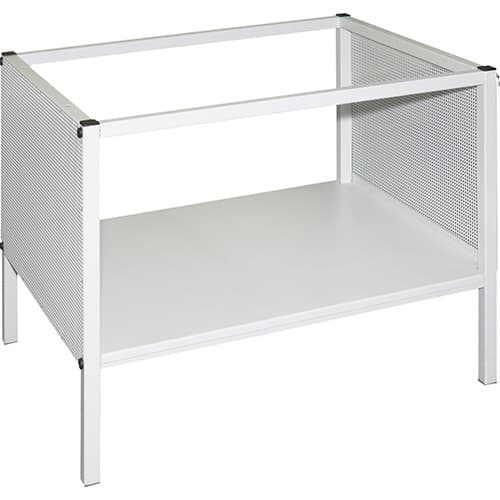 Stabilny stół roboczy do PRETREATmaker IV, wykonany z metalu, wymiary 90 x 74 x 72 cm