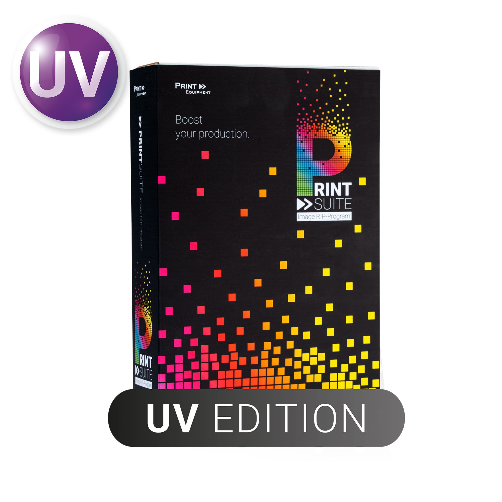 PrintSuite UV Edition Kategoria 1, A3 + A2, obsługuje Mutoh XPJ-461UF / XPJ-661UF/Epson V1000/2000