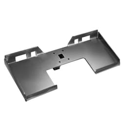 Płyta montażowa do ładowarek ślizgowych 3/8", płyta montażowa do ładowarek ślizgowych z odbiornikiem zaczepu 2,28", płyta szybkiego mocowania ładowarki, kompatybilna z ładowarkami ślizgowymi i traktorami Deere, Kubota, Bobcat, Mahindra - miniatura 3