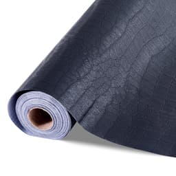 Tapeta samoprzylepna, 40 cm x 10 m, papier samoprzylepny, czarny, spękany, wodoodporny, samoprzylepny, łatwy w czyszczeniu i zdejmowaniu, dekoracyjna rolka winylowa do sypialni, kuchni, biura, łazienki - miniatura 4