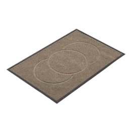 Mata pod drzwi wejściowe, 1194 x 813 mm, komercyjna mata podłogowa do użytku wewnątrz i na zewnątrz, nowoczesna, stylowa wykładzina z podkładem TPE, wytrzymała, zmywalna, przemysłowa wykładzina wejściowa do korytarza, balkonu, garażu, brązowa - miniatura 12