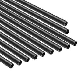 Balustrady schodowe 101 szt., aluminiowe tralki schodowe 26 cali, wodoodporna okrągła metalowa poręcz z wrzecionem o średnicy 3/4 cala, balustrada tarasowa z nakładkami i śrubami do schodów, ganku, patio, matowa czerń - miniatura 3