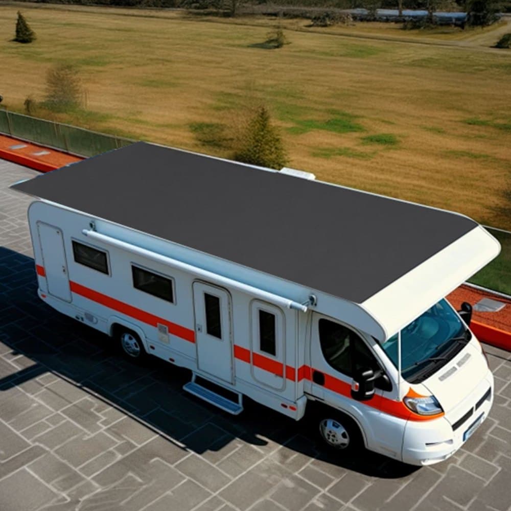 Dachówka zwijana, 20 x 20 stóp, 45 mil, dach z gumy EPDM, długa żywotność i odporność na warunki atmosferyczne, wytrzymuje ekstremalne temperatury, elastyczna i łatwa w montażu, podkład dachowy do kamperów, dachów, stawów