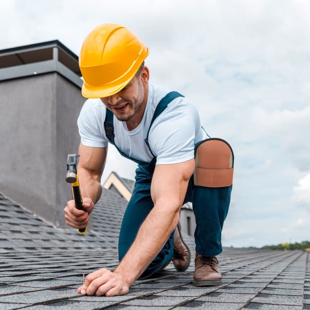 Nakolanniki do pracy, wytrzymałe skórzane nakolanniki, nadające się do prania w pralce, łatwe w zakładaniu i zdejmowaniu, bardzo grube podparcie kolan do prac ogrodowych, podłóg i sprzątania, czarno-brązowe