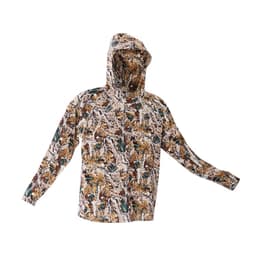 Bluza z kapturem w kamuflażu, rozmiar XXL, męska, odprowadzająca wilgoć i oddychająca, szybkoschnąca, wędkarska koszula turystyczna z kapturem, długie rękawy, koszule myśliwskie na wiosnę i lato, do pracy na świeżym powietrzu - miniatura 3