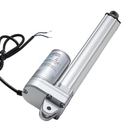 Siłownik liniowy 12 V, skok 203,2 mm, wodoodporny, IP65, 675 funtów/3000 N, 0,2"/s, siłowniki ruchu z uchwytem montażowym do trackerów słonecznych, maszyn przemysłowych, otwieraczy drzwi - miniatura 3