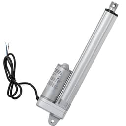 Siłownik liniowy 12 V, skok 203,2 mm, wodoodporny, IP65, 675 funtów/3000 N, 0,2"/s, siłowniki ruchu z uchwytem montażowym do trackerów słonecznych, maszyn przemysłowych, otwieraczy drzwi - miniatura 4
