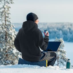 Podgrzewana bluza z kapturem, unisexowa, podgrzewana bluza z akumulatorem 7,4 V, kurtka elektryczna z 5 strefami grzewczymi dla mężczyzn i kobiet, lekka, ciepła, podgrzewana bluza outdoorowa na wędkowanie i kemping, rozmiar L, czarna - miniatura 11