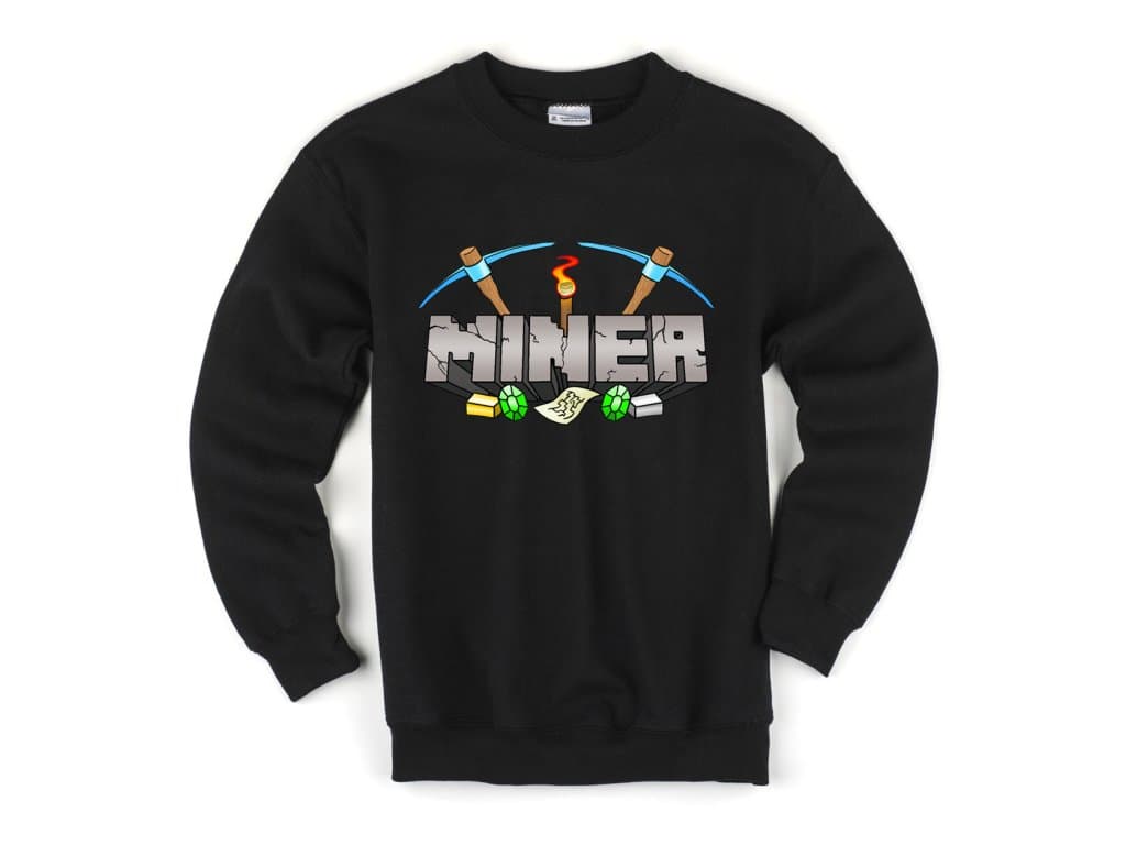 Bluza dziecięca Minecraft - Górnik