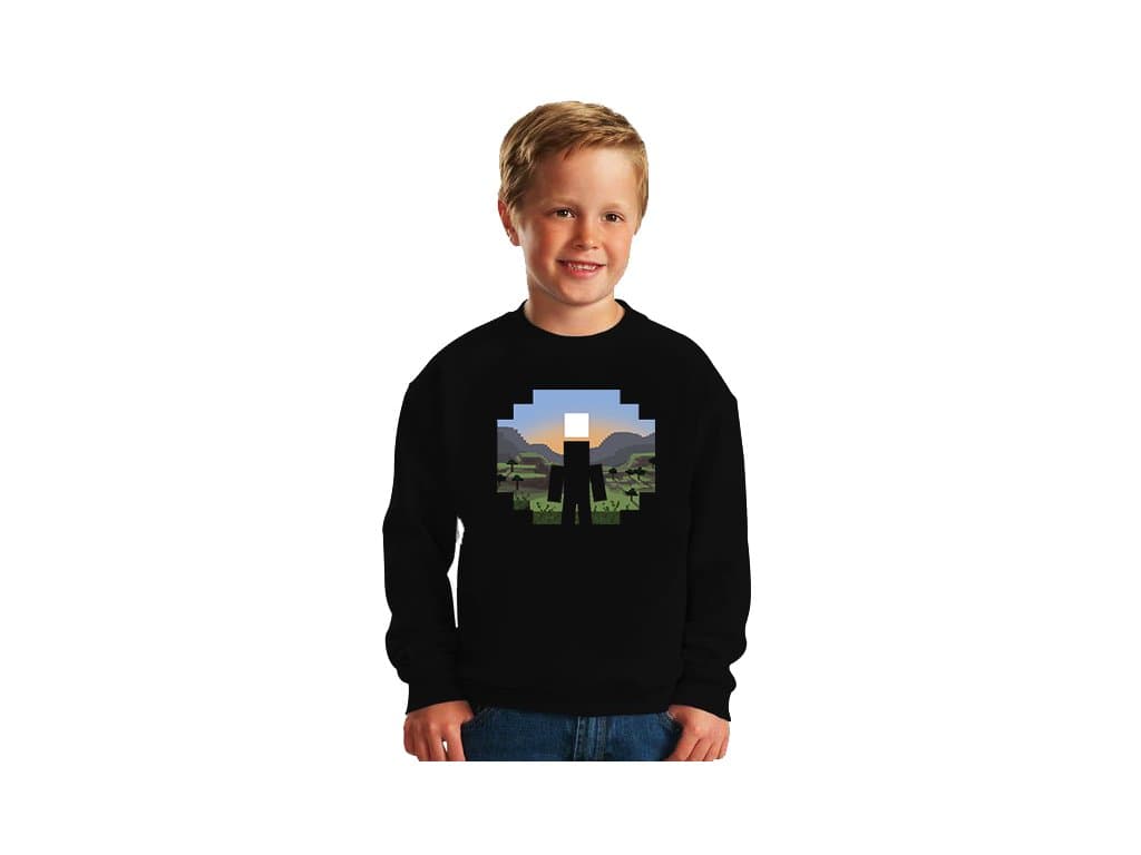 Bluza dziecięca Minecraft Kraina