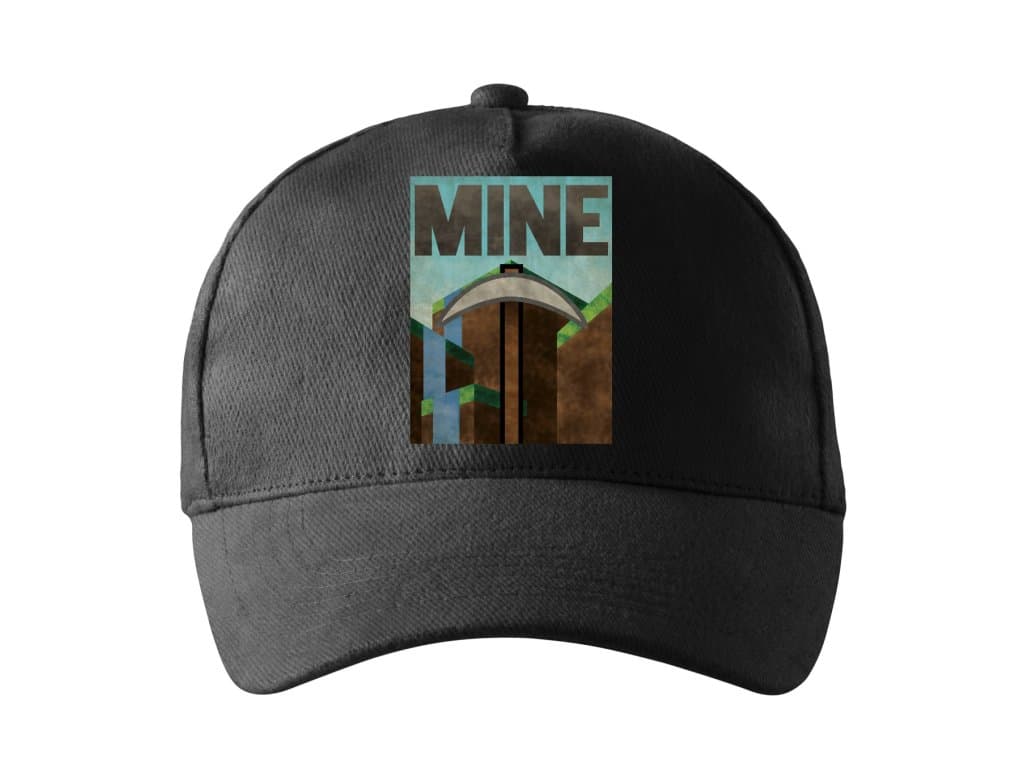 Czapka z daszkiem Minecraft górnictwo