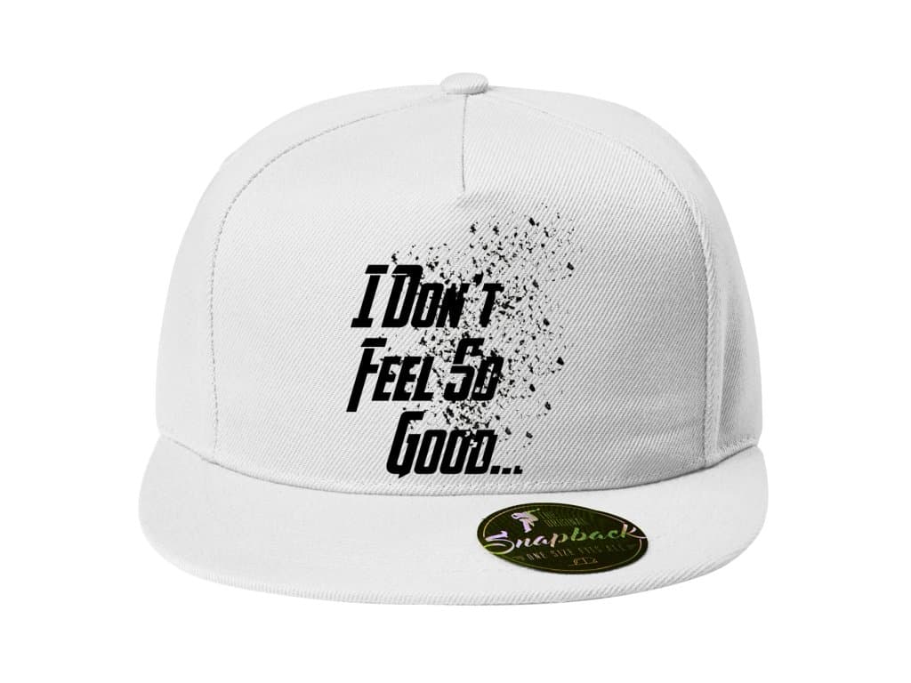 Czapka snapback Avengers - nie czuję się dobrze