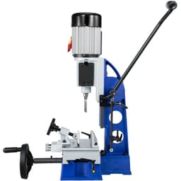 Dłutarka stolarska Powermatic o mocy 373 W (1/2 KM) i prędkości 1400 obr./min. z ruchomym stołem roboczym, do wykonywania otworów okrągłych, kwadratowych lub specjalnych otworów kwadratowych w drewnie - miniatura 3