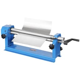Maszyna do gięcia blachy z rolkami ślizgowymi, szerokość formowania 610 mm, z 2 odłączanymi rolkami do blachy ze stali niskowęglowej, blachy miedzianej i blachy ze stopów aluminium - miniatura 2
