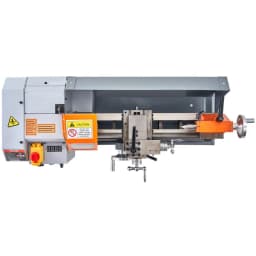 Tokarka do metalu, 7'' x 13,78'', precyzyjna stołowa tokarka do metalu, płynna regulacja prędkości 0-2200 obr./min, silnik szczotkowy 500 W, metalowe przekładnie, ze skrzynką narzędziową do obróbki precyzyjnych części - miniatura 5