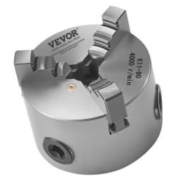 Uchwyt tokarski 3-szczękowy, 3 cale (80 mm), uchwyt samocentrujący, zakres mocowania 0,08–2,48 cala (2–63 mm) ze śrubami mocującymi typu T, szczęki odwracalne, materiał HT300, wewnętrzny/zewnętrzny do tokarki do drewna i metalu - miniatura 4