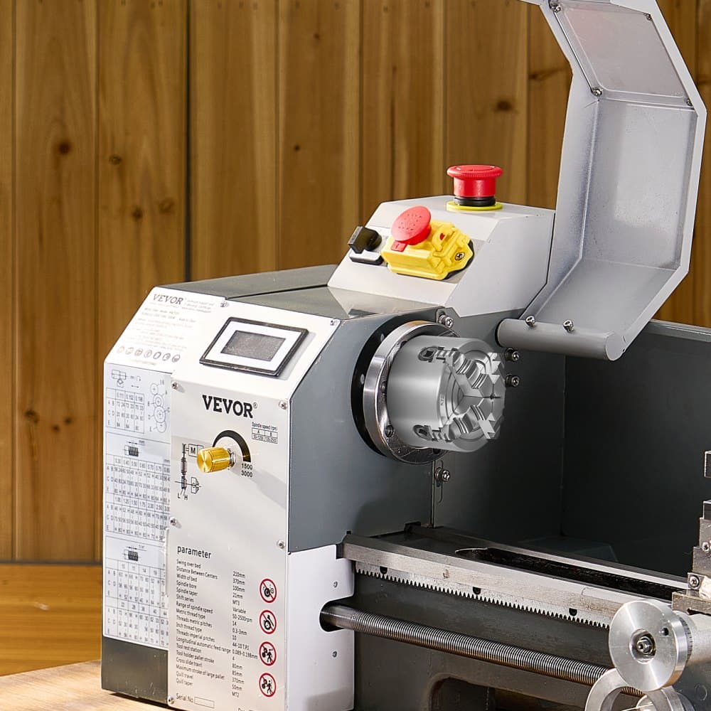 Uchwyt tokarski 4-szczękowy, 3 cale (80 mm), Uchwyt 4-szczękowy, zakres mocowania 0,1-3,15 cala (5-80 mm) ze śrubami mocującymi typu T, szczęki odwracalne, materiał HT300, wewnętrzny zewnętrzny do tokarki do drewna i metalu