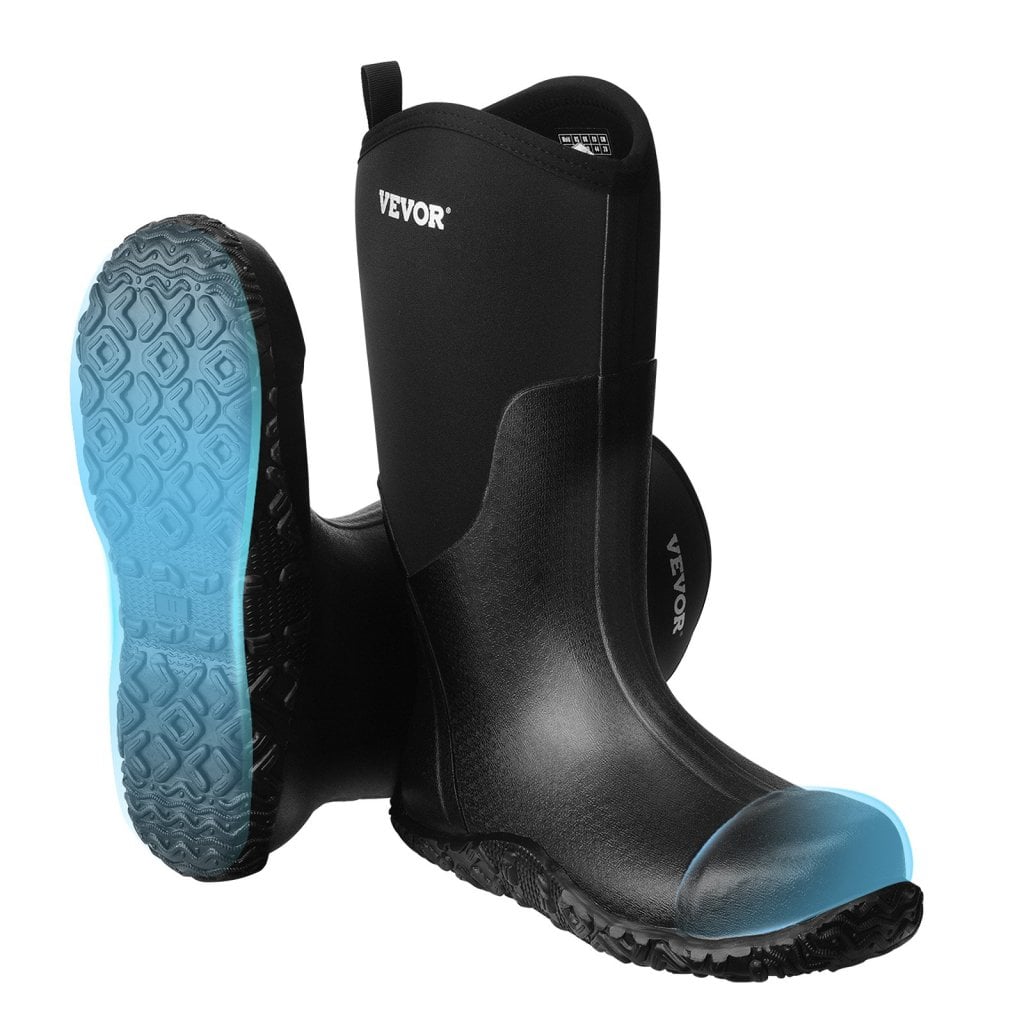 Buty robocze gumowe męskie buty robocze kalosze ze stalowym noskiem rozmiar 13 US