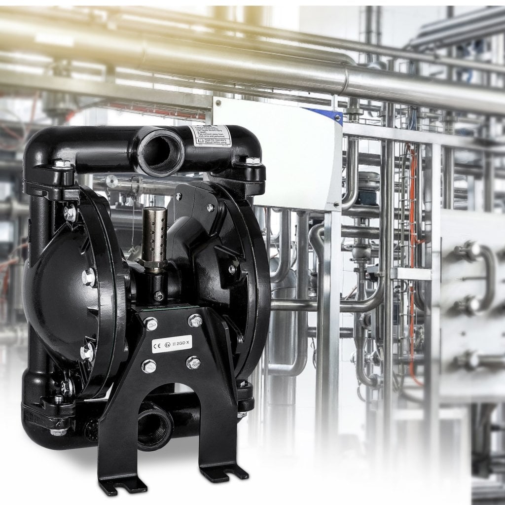 Pompa pneumatyczna z podwójną membraną QBY4-25L F46 35 GPM, wlot i wylot 1 cal