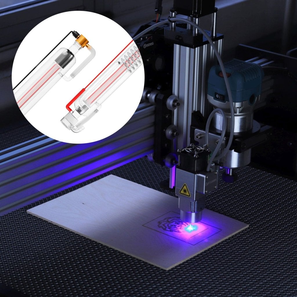 Rura do cięcia laserowego szkła borokrzemianowego 60W CO2 1250mm