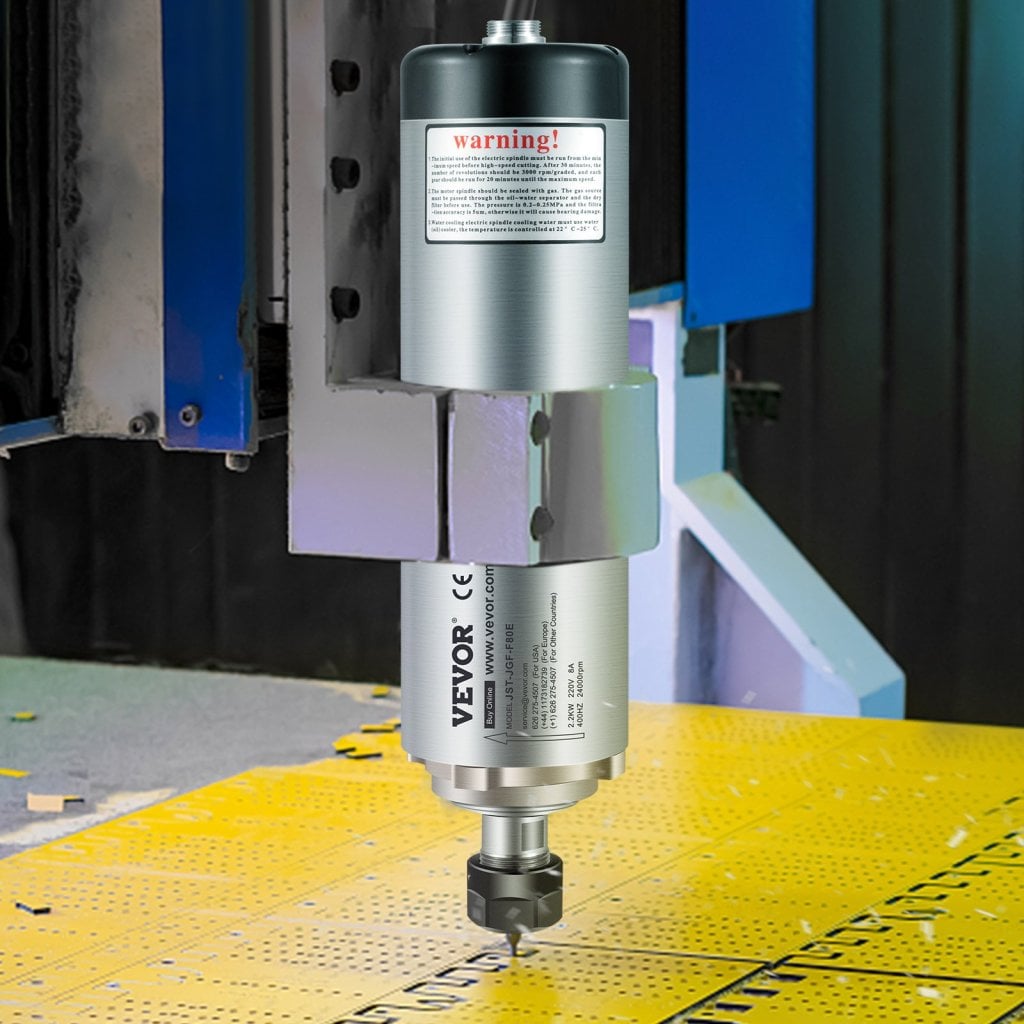 2,2 kW 2220 V chłodzony powietrzem silnik wrzeciona ER20 CNC chłodzony powietrzem silnik wrzeciona do grawerowania i frezowania CNC