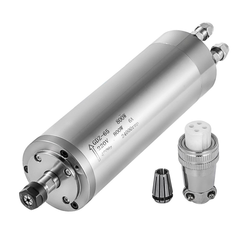 Silnik wrzeciona chłodzony wodą 0,8 kW 2220 V Silnik wrzeciona chłodzony wodą CNC do grawerki i frezarki CNC