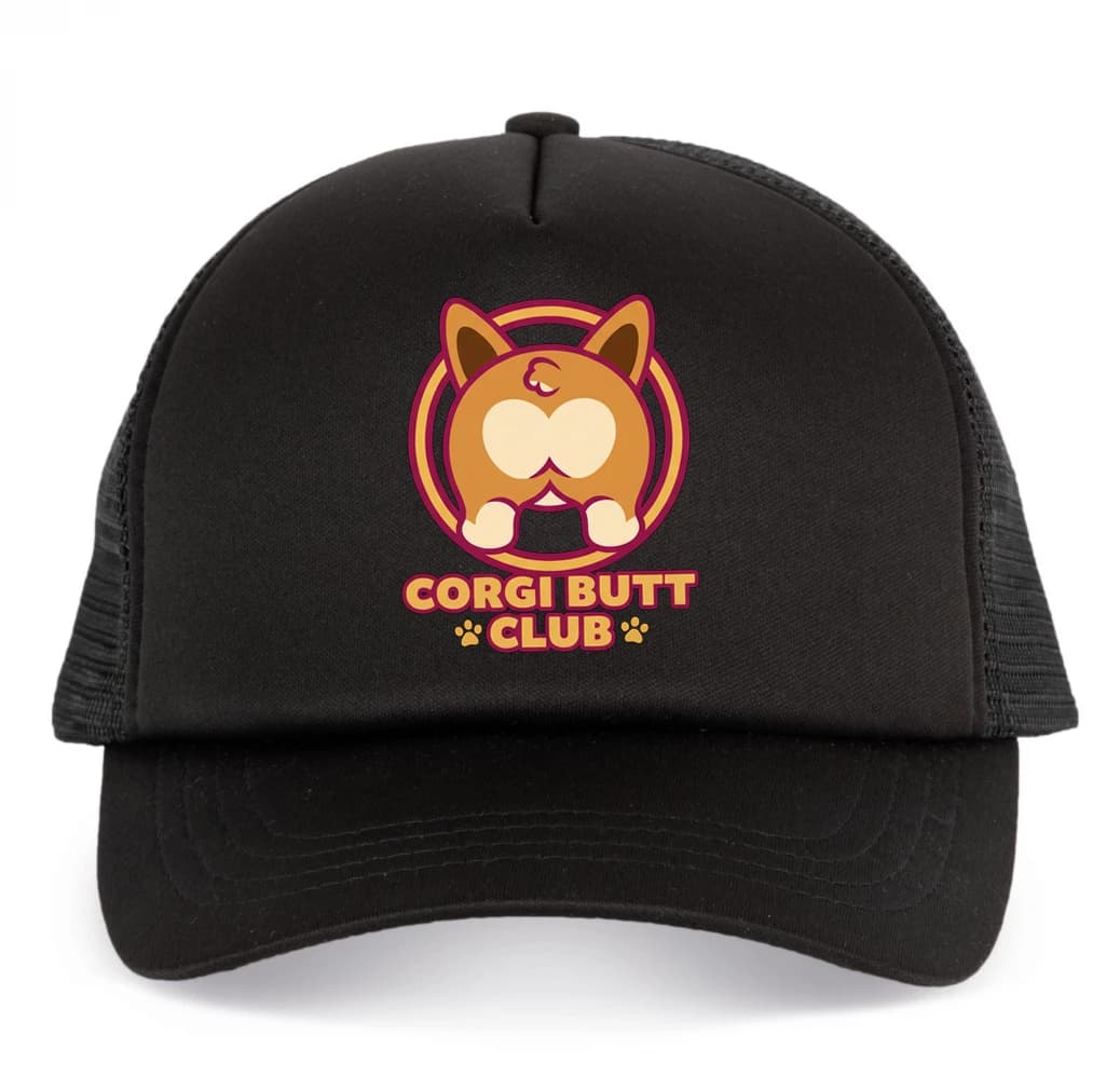 Czapka dziecięca Klub uroczych pupci corgi i łapek
