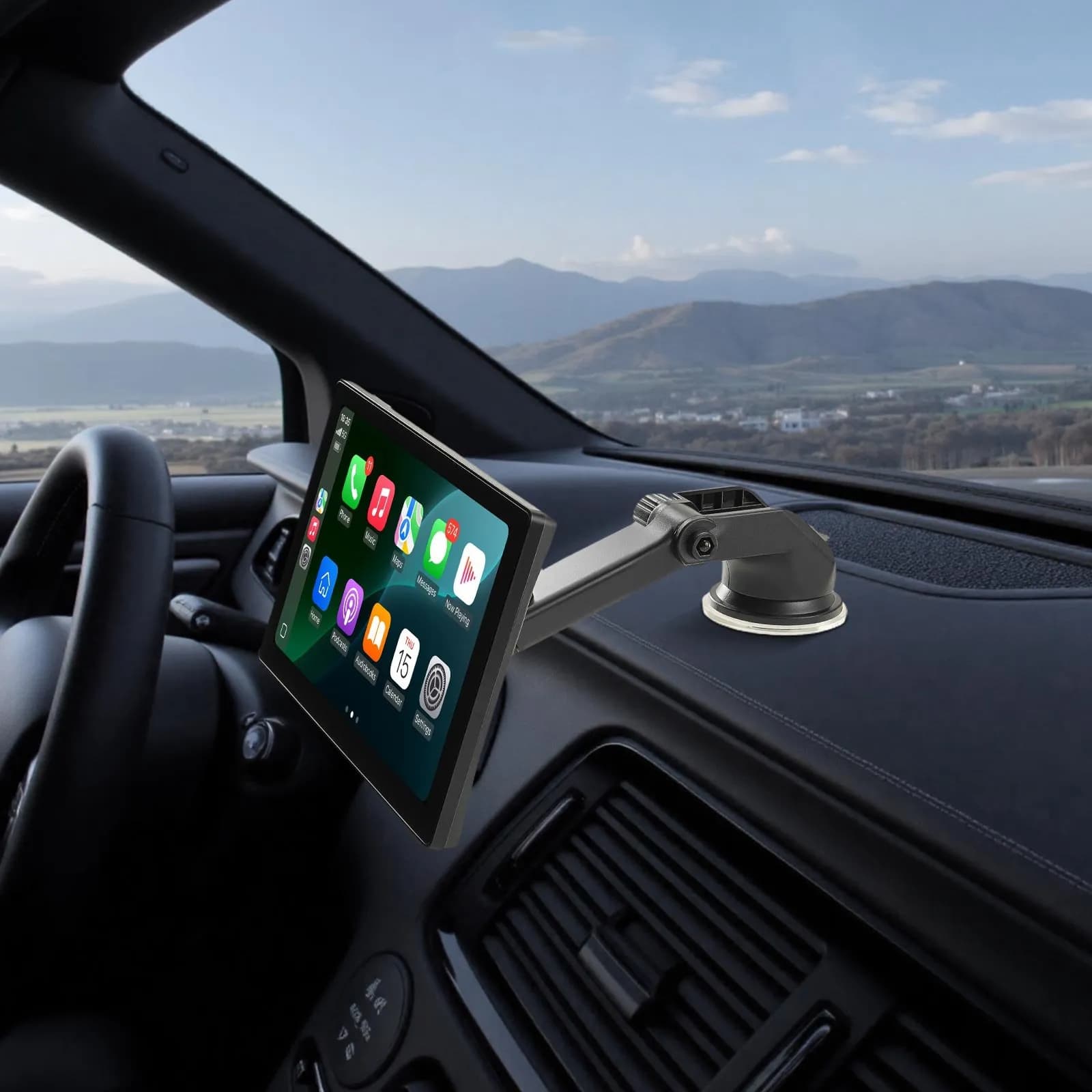 Radio samochodowe z systemem CarPlay Touchscreen 9 w systemie Apple Android Kamera przednia/tylna