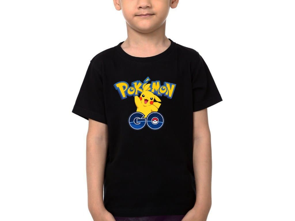 Koszulka dziecięca Pokemon Go Pikachu