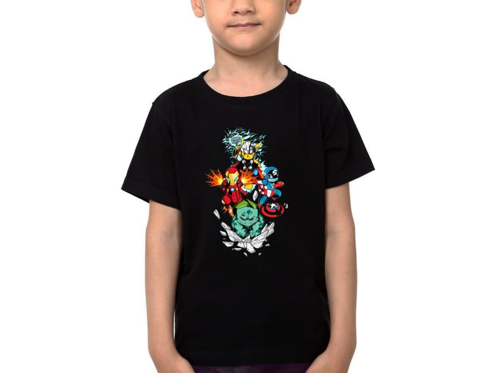 Koszulka dziecięca Pokémon Avengers