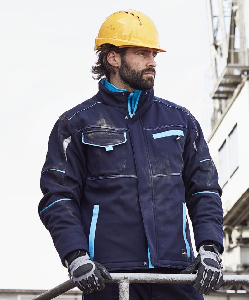 Daiber | JN 853 - Robocza zimowa kurtka softshell - Color