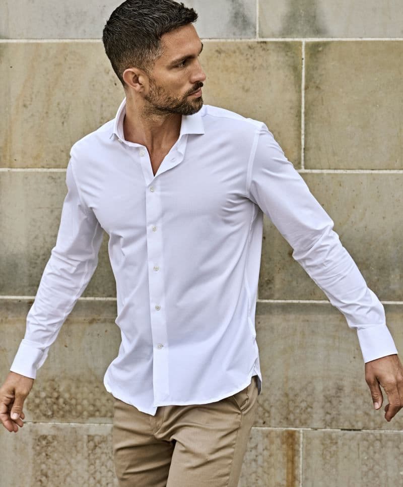 Tee Jays | TJ 4030 - Koszula stretch Active z długim rękawem