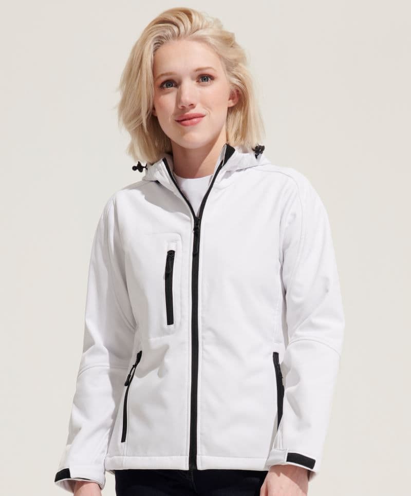 SOL'S | Replay Women - Damska 3-warstwowa kurtka softshell z kapturem