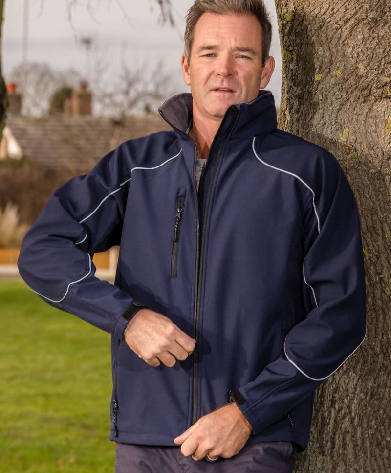Result | R 118X - 3-warstwowa kurtka softshell "IceFell" z kapturem