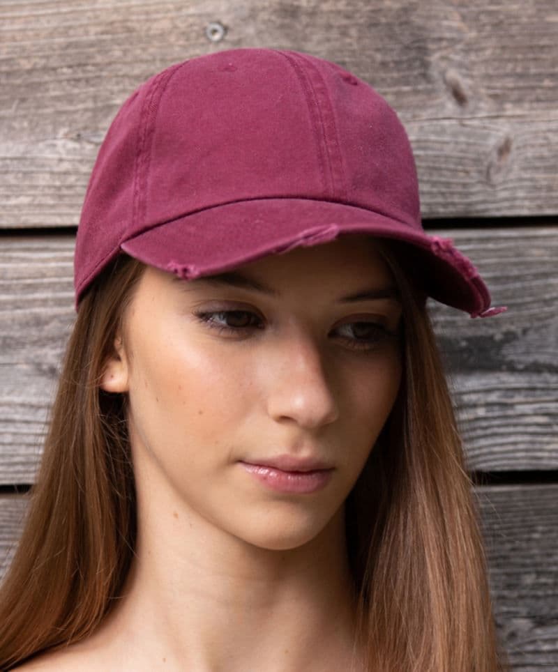 Atlantis | Dad Hat Destroyed - Czapka 6-panelowa "Dad Hat Destroyed"