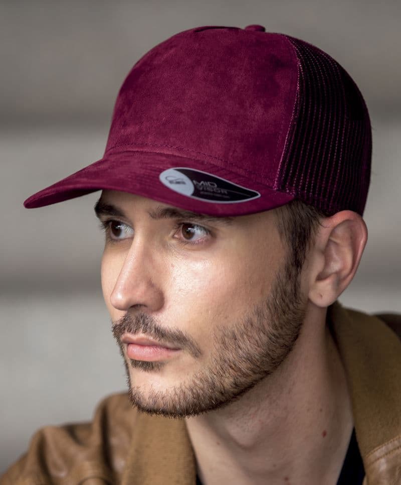 Atlantis | Rapper Suede - 5-panelowa czapka Trucker "Rapper Suede"