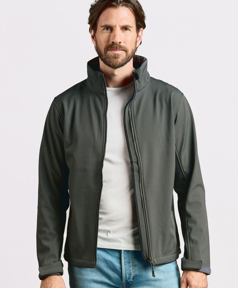 Promodoro | 7820 - Męska 3-warstwowa kurtka softshell