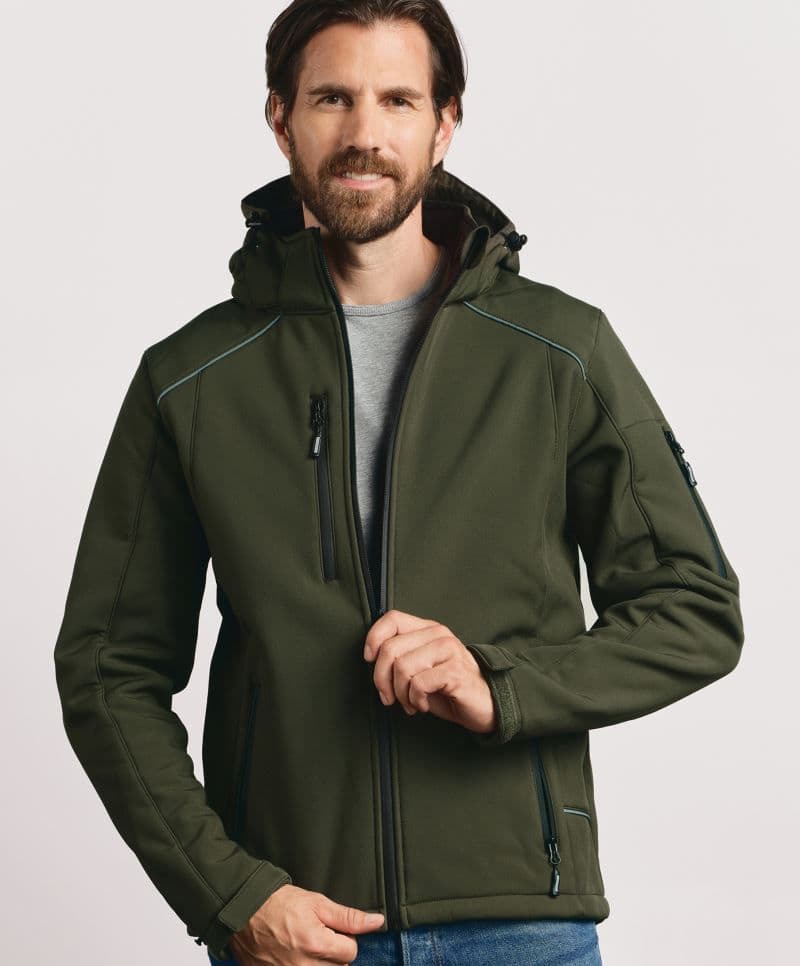 Promodoro | 7860 - Męska zimowa kurtka softshell