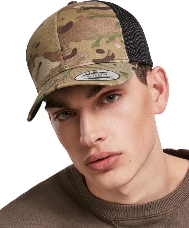 Flexfit | 6606MC - Czapka 6-panelowa retro Multicam®