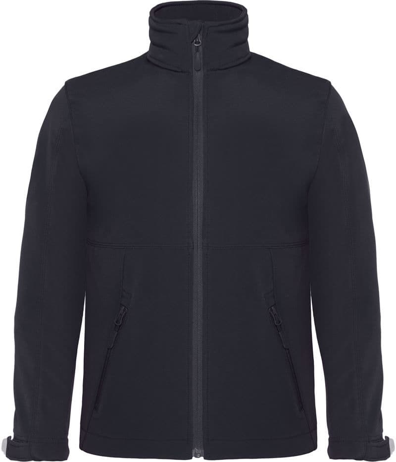 B&C | Hooded Softshell /kids - Kurtka softshellowa dziecięca 3-warstwowa