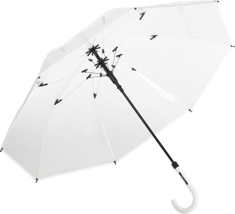 Fare | 7112 - Przezroczysty automatyczny parasol laskowy